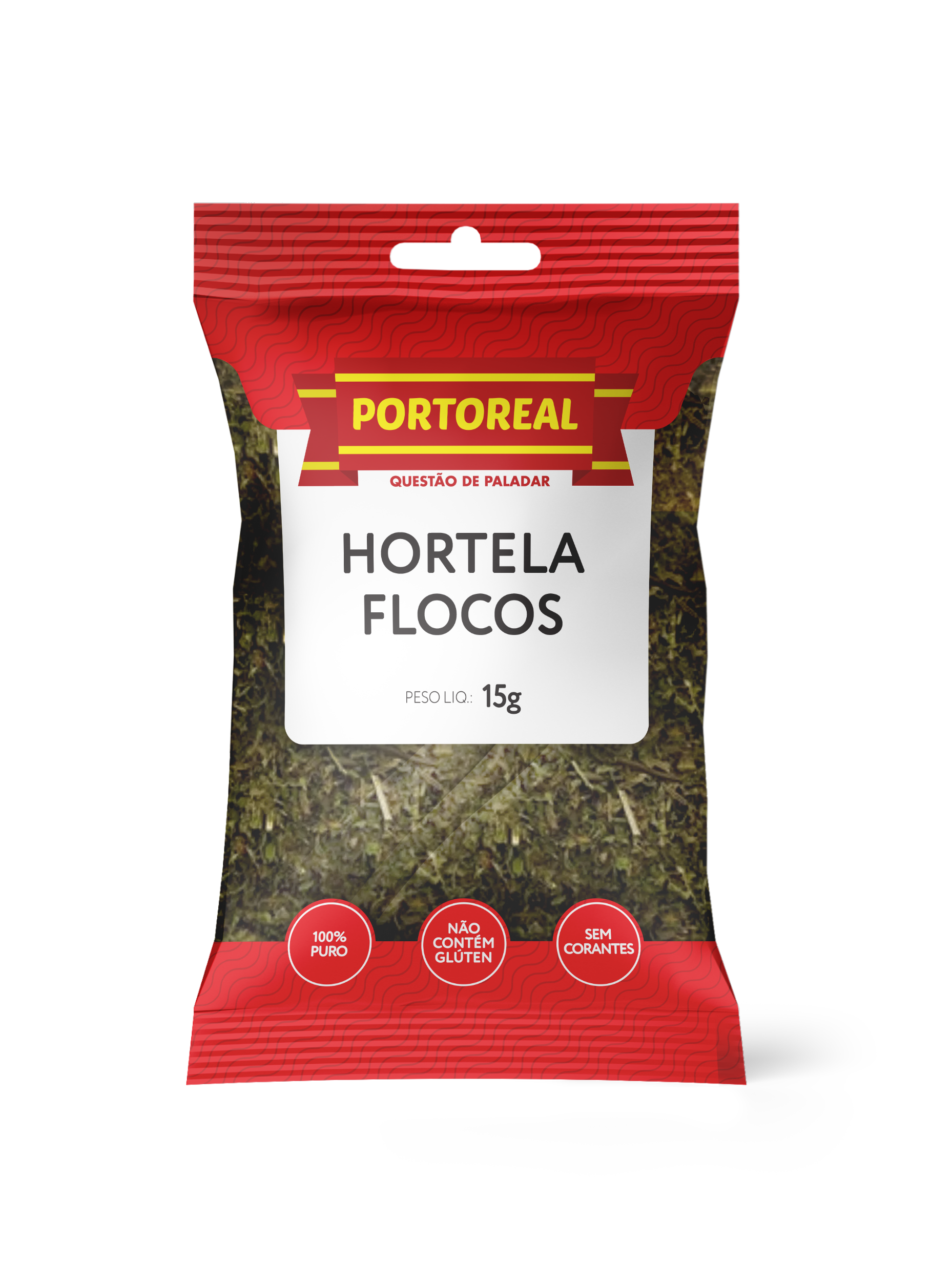 Hortelã em Flocos