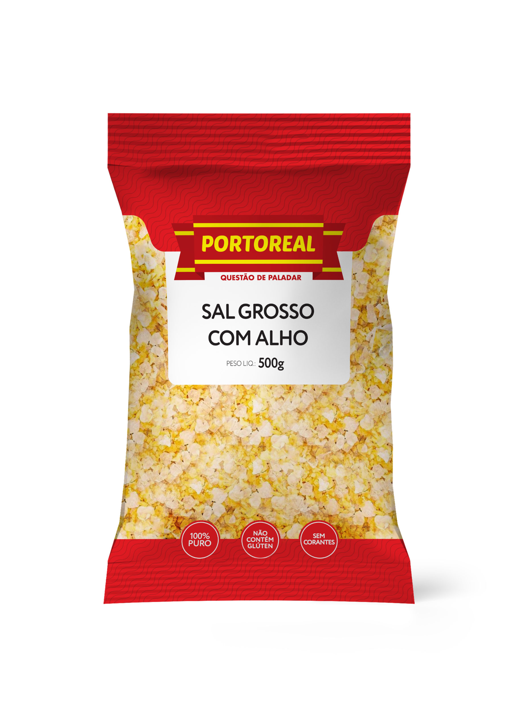 Sal Grosso com Alho